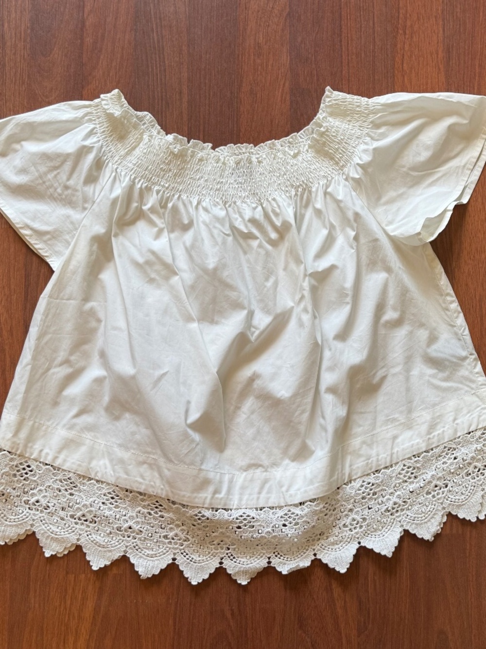 Who What Wear by Target off the shoulder blouse- size medium